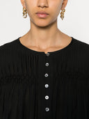 Marant Etoile Adeliani Baumwollmischung Mini -Kleid