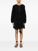 Marant Etoile Adeliani Baumwollmischung Mini -Kleid