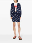 Kenzo von Very Allover Logo Wolle Mischrock