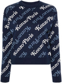 Kenzo par Verdy Allover Logo Wool Blend Charm