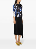 Daniela Gregis Printed Silk Shirt