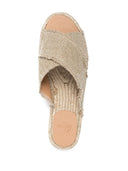 Castaner Palmera Canvas Flat Sandals