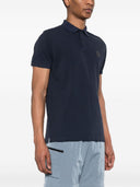 Stone Island Logo Cotton Polo Shirt