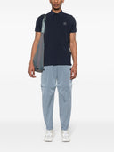 Stone Island Logo Cotton Polo Shirt
