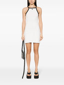 Courreges Pre Buckle Contrast Short Dress