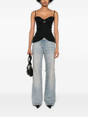 Courreges Pre Baggy Denim Jeans