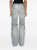 Courreges Pre Baggy Denim Jeans