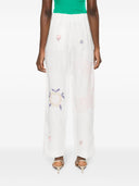 Forte Forte Embroidered Linen Trousers