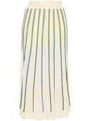 Forte Forte Inlay Knit Long Pencil Skirt