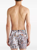 Etro Printed Swim Trunks