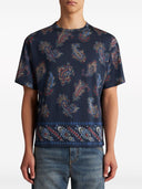 Etro Printed Cotton T Shirt