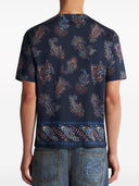 Etro Printed Cotton T Shirt