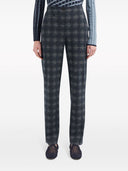 Emporio Armani Capsule Pre High Waisted Cotton Trousers