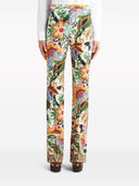 Etro Printed Viscose Trousers