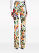 Etro Printed Viscose Trousers