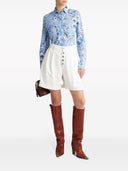 Etro Cotton And Silk Blend Shirt