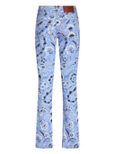 ETRO -gedruckte Denim -Jeans