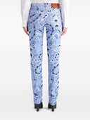 ETRO -gedruckte Denim -Jeans
