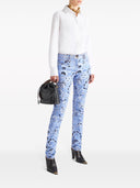 ETRO -gedruckte Denim -Jeans