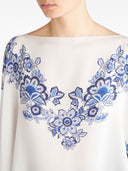 Etro Printed Silk Scarf