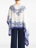Etro Printed Silk Scarf