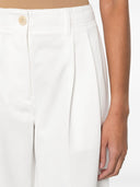 Toteme Main Organic Cotton Wide Leg Trousers