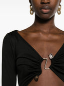 Christopher Esber Pre Cut Out Ribbed Top