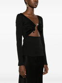Christopher Esber Pre Cut Out Ribbed Top