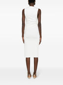 Christopher Esber는 리브 베드 미디 드레스를 잘라냅니다