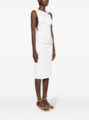 Christopher Esber는 리브 베드 미디 드레스를 잘라냅니다