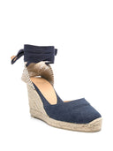 Castaner Carina Raffia Wedge Apartrilles