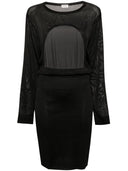 Saint Laurent Open Back Knitted Dress