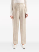 Emporio Armani Linen Blend Trousers