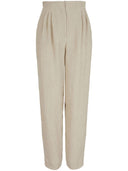 Emporio Armani Linen Blend Trousers