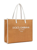 Dolce & Gabbana Rafia grote draagtas