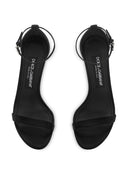 Dolce & Gabbana Satin Heel Sandals
