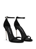 Dolce & Gabbana Satin Heel Sandals