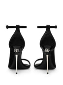 Dolce & Gabbana Satin Heel Sandals