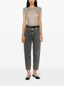Brunello Cucinelli Mohair Wool Short Sleeves Sweater