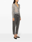 Brunello Cucinelli Mohair Wool Cardigan con dettagli brillanti