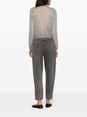 Brunello Cucinelli Mohair Wool Cardigan con dettagli brillanti