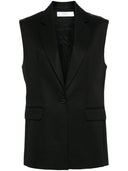 Iro Cotton Single Breasted Vest