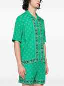 Palm Angels Paisley Print Shirt