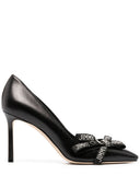 Jimmy Choo Romy 85 Leather Pumps