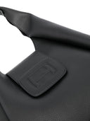 Bolso de hombro de cuero medio de Hogan Pre H Hobo