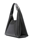 Bolso de hombro de cuero medio de Hogan Pre H Hobo