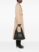 Bolso de hombro de cuero medio de Hogan Pre H Hobo