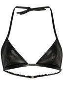 Top de triángulo de cuero Rick Owens