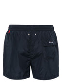 Kiton Printed Swim Shorts