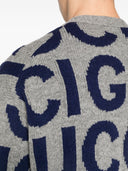 Gucci Cruise Allover Logo Wool Cardigan